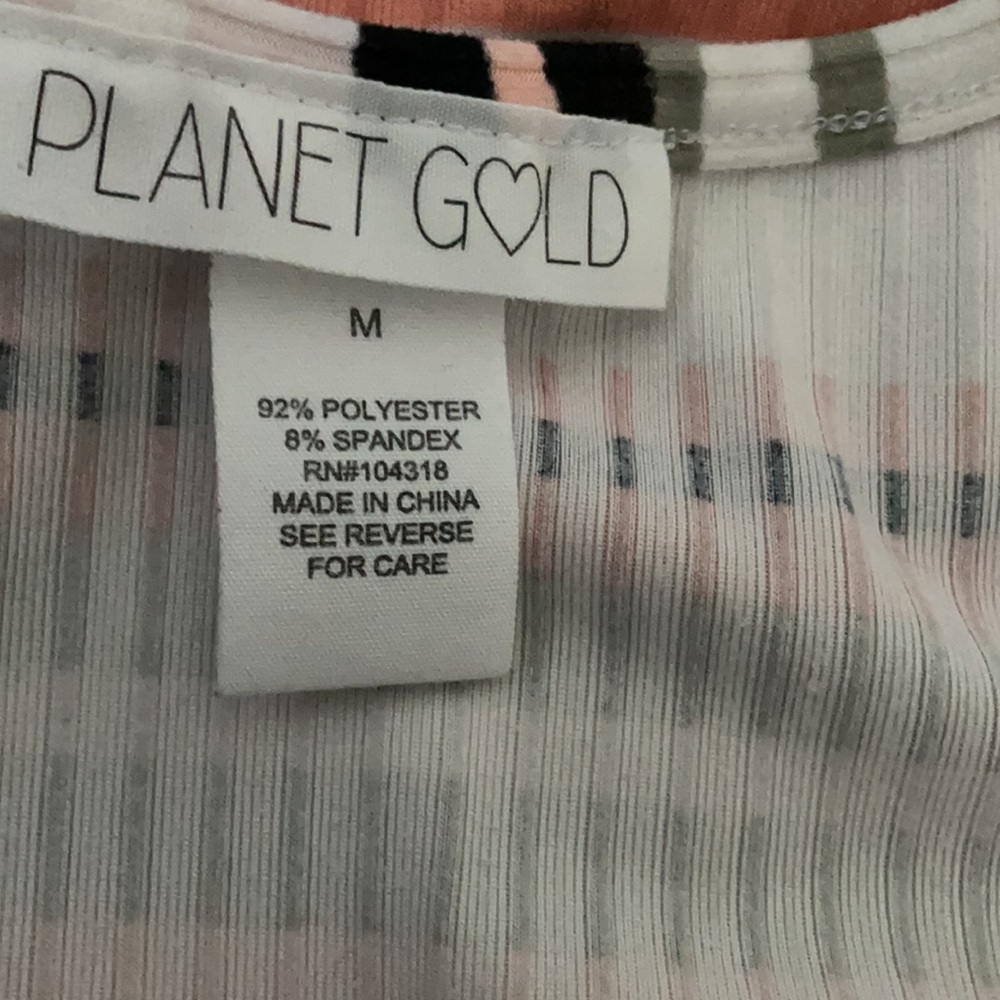 Multi-Color Planet Gold Summer dress - Picture 5 of 5